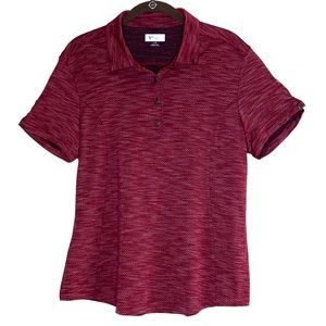 Greg Norman Burgundy Golf Polo Shirt
